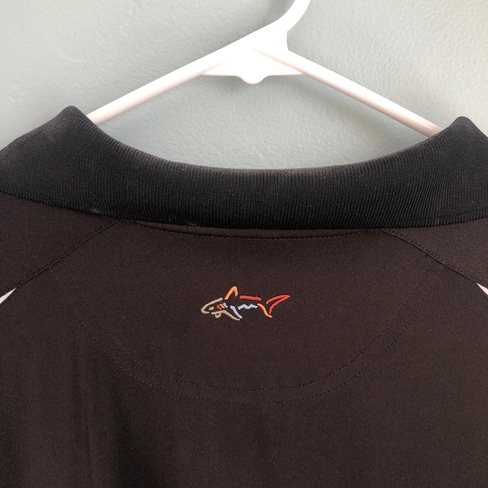 Greg Norman Polo Black & White 2XL - Picture 6 of 6